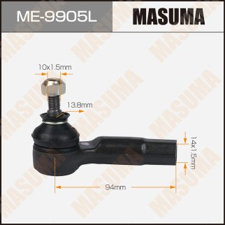 Наконечник рулевой левый Masuma ME-9905L фото