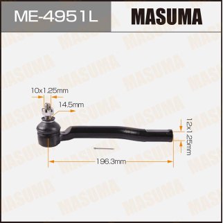 Наконечник рулевой Masuma ME-4951L фото