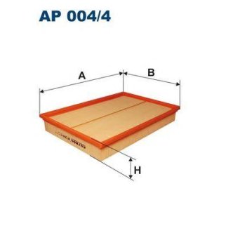 Фильтр воздушный FILTRON AP 0044 фото