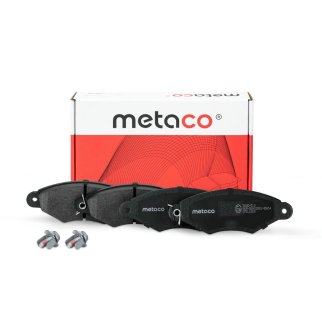 Колодки тормозные передние к-кт metaco 3000-513 фото