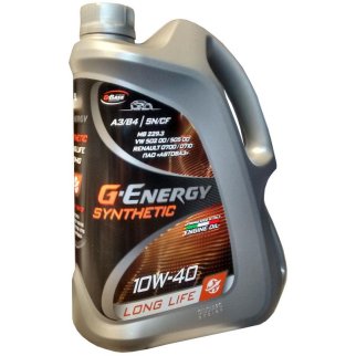 Масло моторное G-Energy Synthetic Long Life 10W-40 синтетическое 1 л 253142394 фото