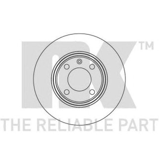 Диск тормозной передний (256x25mm) / VW Lupo,Polo 98~05 фото