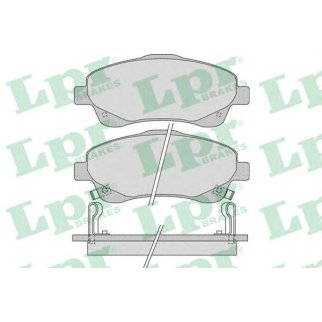 Колодки тормозные передние к-кт Lpr 05P1114 фото