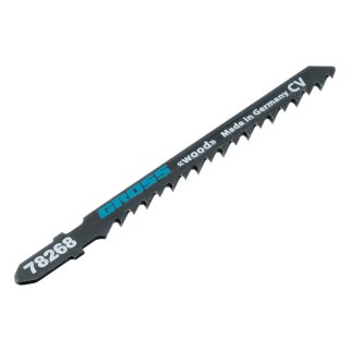 Набор полотен для электролобзика по дереву, 6шт., Profi, пластиковый кейс // GROSS фото 5