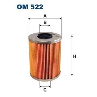 Фильтр масляный FILTRON OM 522 фото