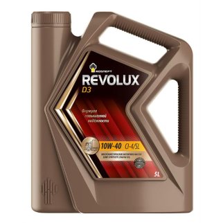 Масло моторное Rosneft Revolux D3 10W-40 полусинтетическое 5 л 40620750 фото