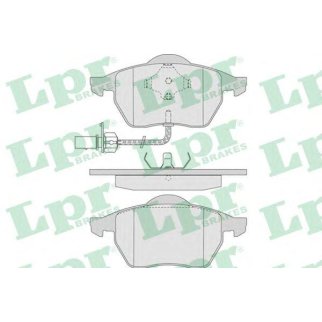 Колодки тормозные передние к-кт Lpr 05P790 фото
