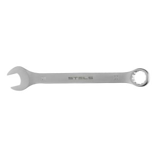 Ключ комбинированный 20 мм CrV, матовый хром STELS фото 2