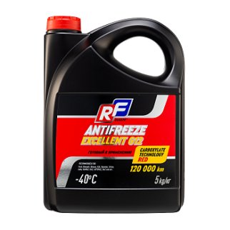 17359N RUSEFF Антифриз ANTIFREEZE EXCELLENT G12 40 (5кг) фото