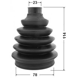 Пыльник ШРУСа FEBEST 0217P-E11 фото 2