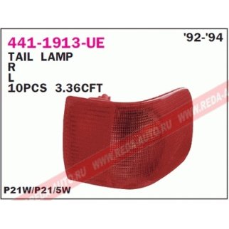 441-1913L_фонарь левый! Audi 80 B4 09-91-11-94 фото