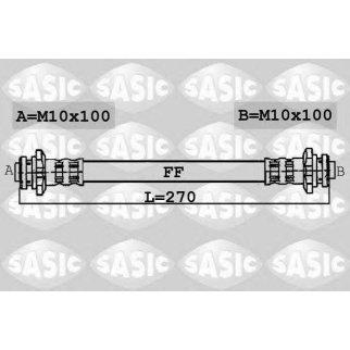Шланг тормозной SASIC 6606036 фото