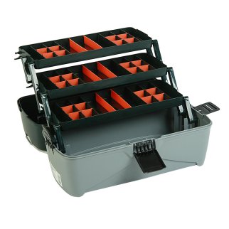 Ящик универсальный 465х230х250мм с 2 органайзерами на крышке ЭВРИКА фото 1