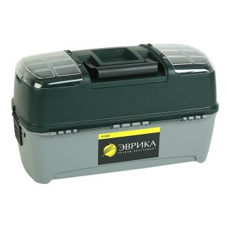 Ящик универсальный 465х230х250мм с 2 органайзерами на крышке ЭВРИКА фото