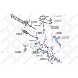 Сайлентблок Stellox 77-00853-SX фото