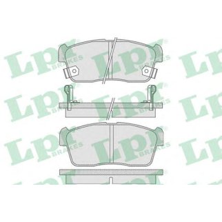 Колодки тормозные передние к-кт Lpr 05P796 фото