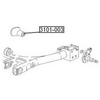 Сайлентблок ASVA 3101-003 фото