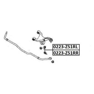 Стойка заднего стабилизатора ASVA 0223-Z51RR фото