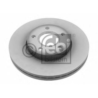 Диск тормозной передний вентилируемый Febi 24566 фото