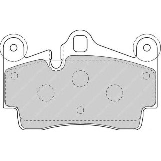 Колодки тормозные задние к-кт FERODO FDB1627 фото