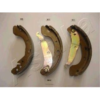 Колодки барабанные к-кт ashika 55-W0-002 фото