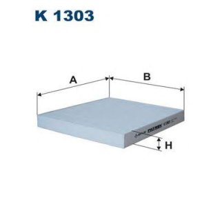 Фильтр салона FILTRON K 1303 фото