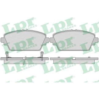Колодки тормозные передние к-кт Lpr 05P1036 фото