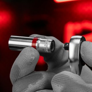 Набор головок торцевых 1/4,6-ти гр 10шт,4-13мм MATRIX фото 8