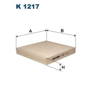 Фильтр салона FILTRON K 1217 фото