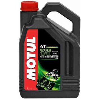 Масло моторное MOTUL 5100 4такт. 10W50 4л. фото