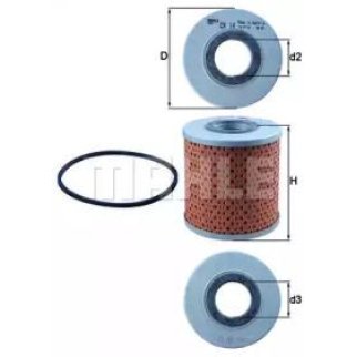 Фильтр масляный KNECHT _OX14D фото