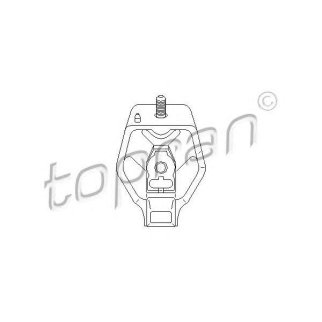 Опора КПП topran 107982755 фото