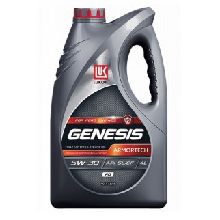 Масло моторное ЛУКОЙЛ GENESIS Armortech FD A5/B5 5W30 4л фото