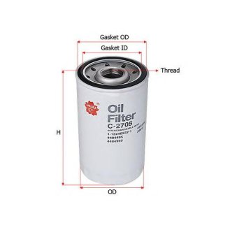 Фильтр масляный SAKURA C2705 фото