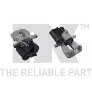 Суппорт тормозной задний левый в сборе с электромотором (однопоршневой) / VW Passat B6 05~07 фото