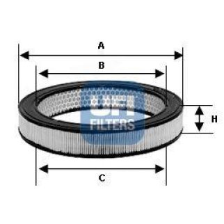 Фильтр воздушный UFI 30.802.01 фото