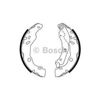 Колодки барабанные к-кт BOSCH 0 986 487 771 фото
