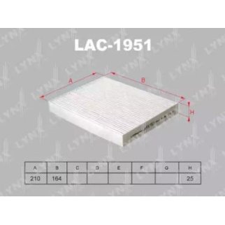 Фильтр салона LYNXauto LAC-1951 фото