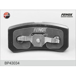 Колодки тормозные задние дисковые к-кт Fenox BP43034 фото