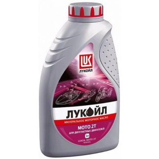 Масло моторное ЛУКОЙЛ МОТО 2такт. 1л фото