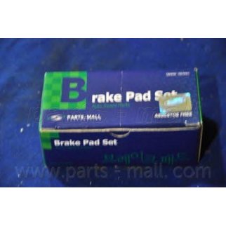 Колодки тормозные задние дисковые к-кт PARTS-MALL PKD-004 фото