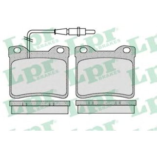 Колодки тормозные LPR _05P1134 фото