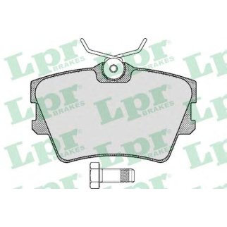Колодки тормозные задние к-кт Lpr 05P616 фото
