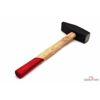 Молоток 1500гр. немецкого типа с деревянной ручкой квадратный боек 71415 СЕРВИС КЛЮЧ фото
