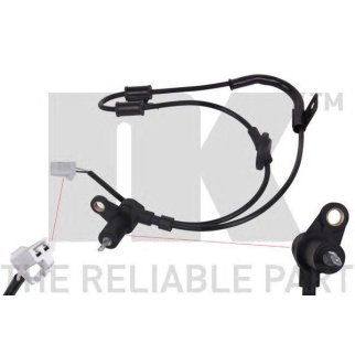 Датчик ABS заднего правого колеса / HYUNDAI Elantra-III,KIA Cerato-I,Spectra-I 00~09 фото