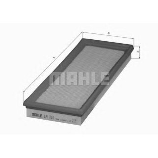 Фильтр салона MAHLE LA 151 фото