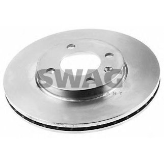 Диск тормозной передний вентилируемый SWAG 32 90 6512 фото