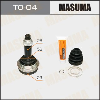 ШРУС наружный Masuma TO-04 фото