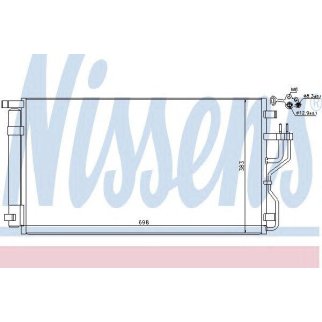 Радиатор кондиционера Nissens 940208 фото