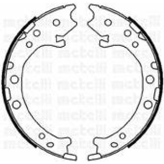 Колодки ручного тормоза к-кт metelli 53-0162 фото